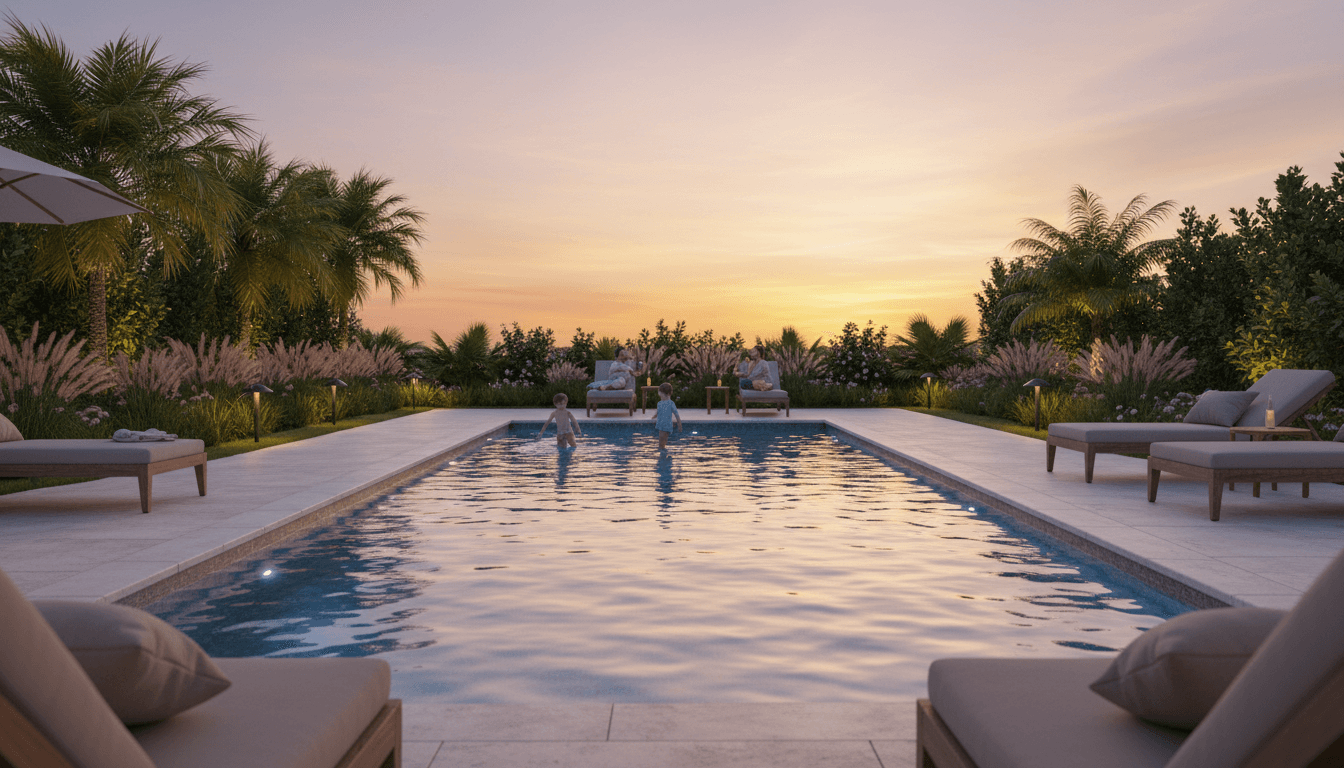 Custom pool installation